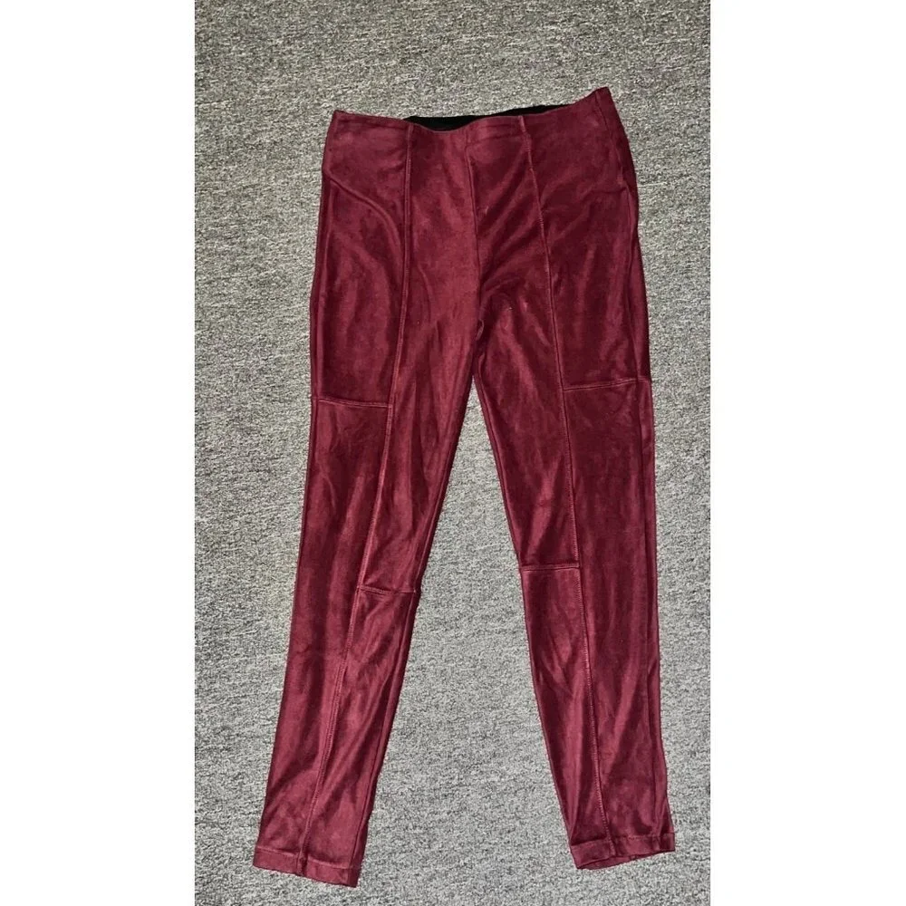 Worthington - Women’s Suede Dress Pants Sz MD - Picture 1 of 6